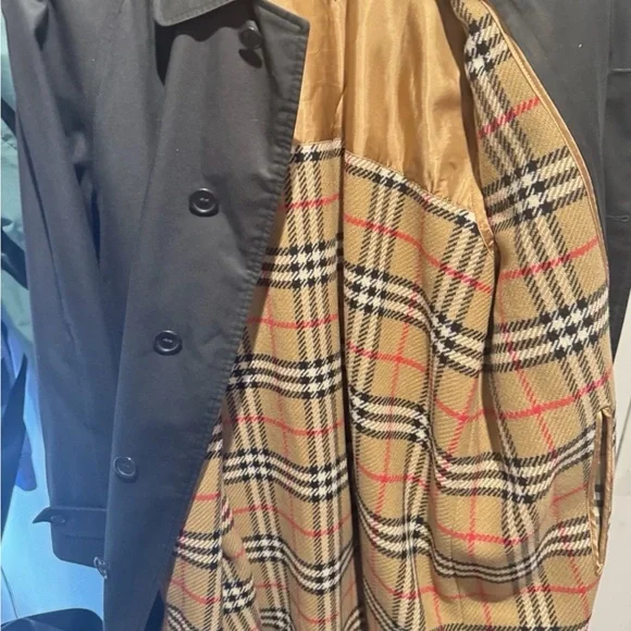 Burberry Charcoal Trench Coat - Picture 6 of 6